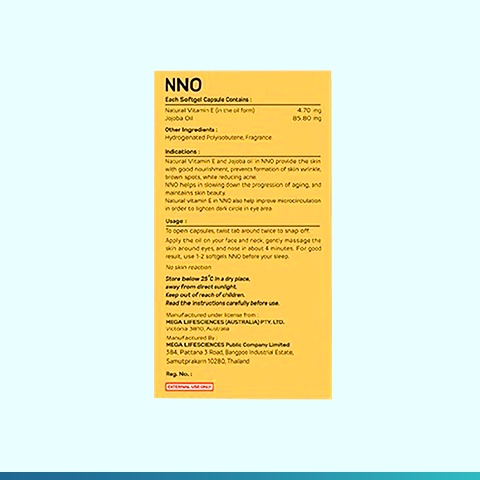 Serum Khóa ẩm NNO vỉ 30 viên dưỡng ẩm