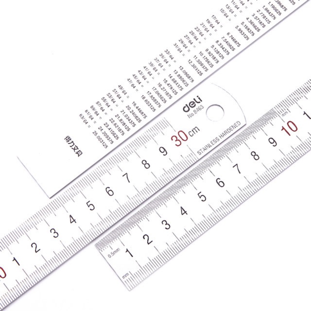 ( Tool, dụng cụ) Thước Deli nhật