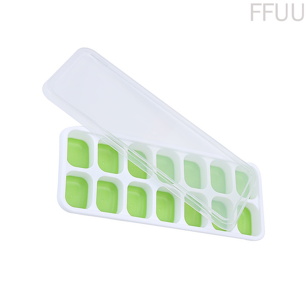 Khuôn Silicone Làm Đá Viên 14 Ngăn Diy Tiện Dụng