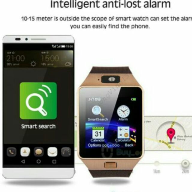Đồng Hồ GẮN SIM,THẺ NHỚ DZ09