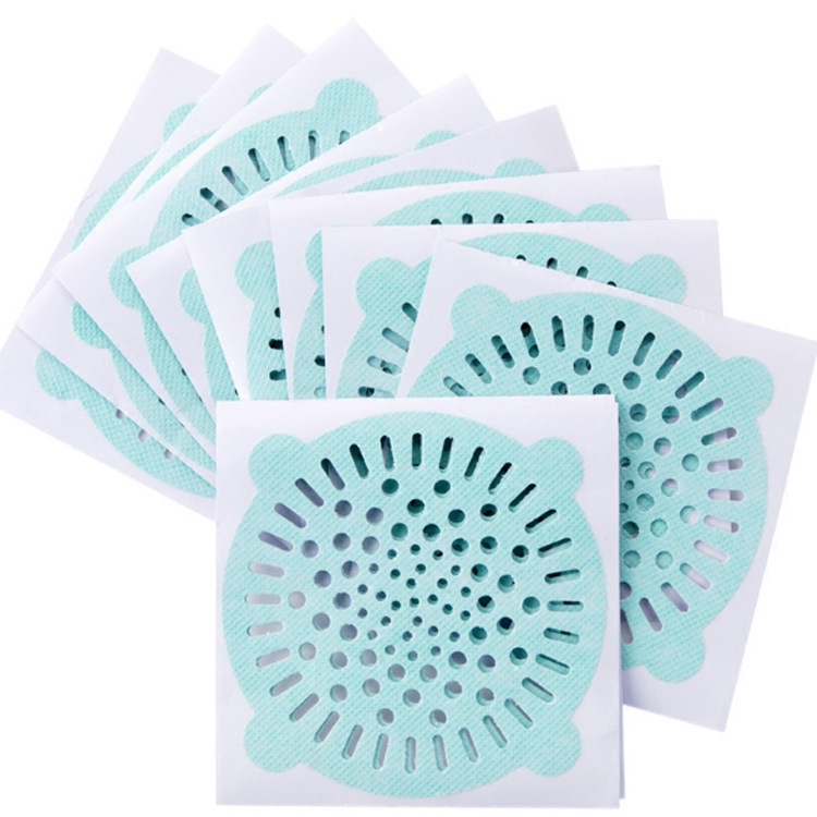 Miếng Dán Lọc Rác Chống Tắc Nghẽn Dùng Một Lần Thông Dụng Kích Thước 10CM * 10CM