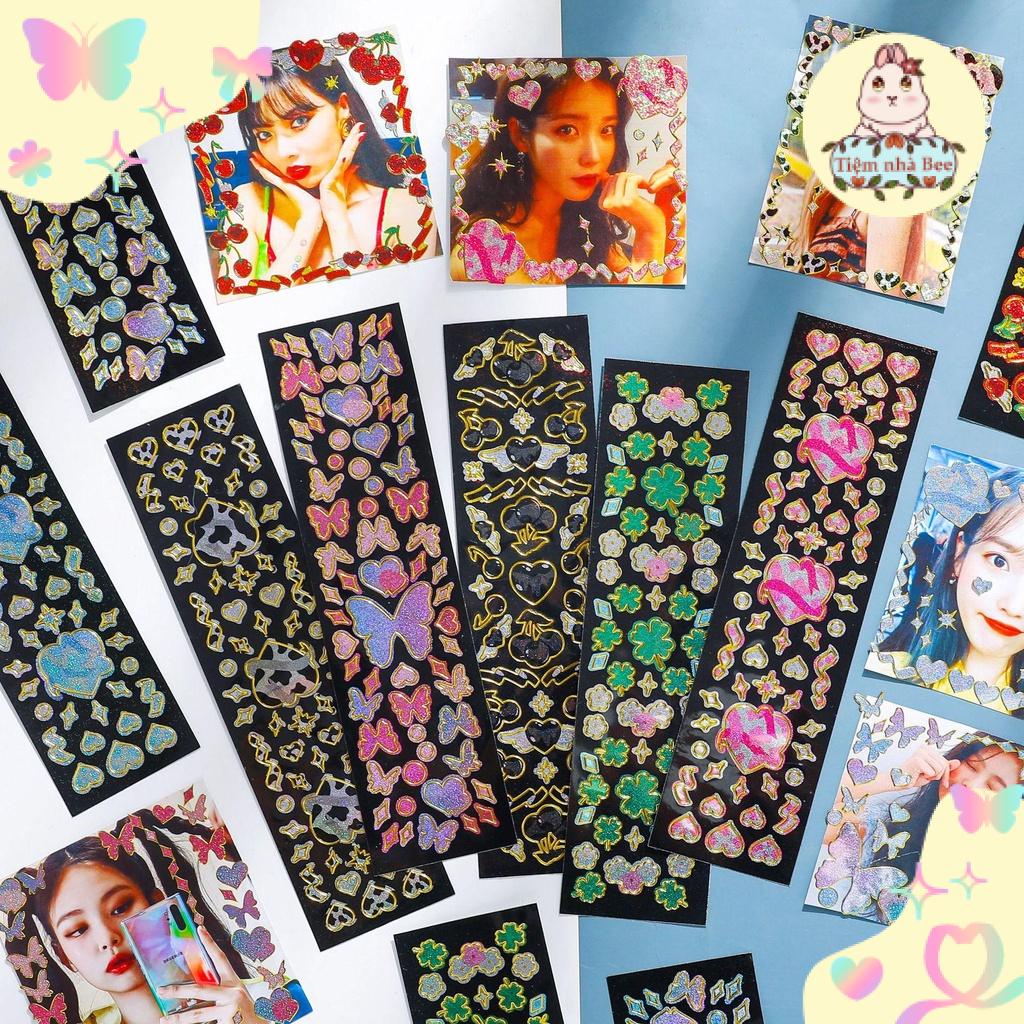 Sticker cute trong suốt trang trí sổ, hình dán điện thoại, máy tính dễ thương Xem thêm ở phần MÔ TẢ SẢN PHẨM