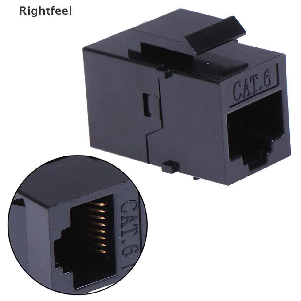 Đầu Nối Chuyển Đổi RJ45 Female Sang UTP Cat5e CAT6 keystone