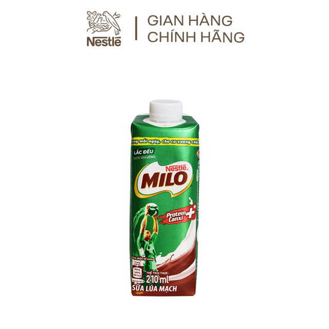 [Mã GRO1NEAPR -15% ĐH 150K] Thùng 24 hộp sữa lúa mạch Nestlé MILO teen protein canxi 210 ml/hộp | BigBuy360 - bigbuy360.vn