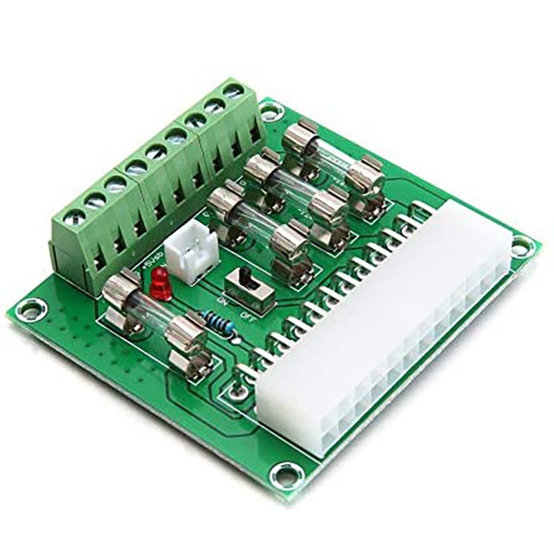 DC Bo Mạch Nguồn 24 / 20-pin Atx + 3.3v + 5v - 12v + 12v + 5v