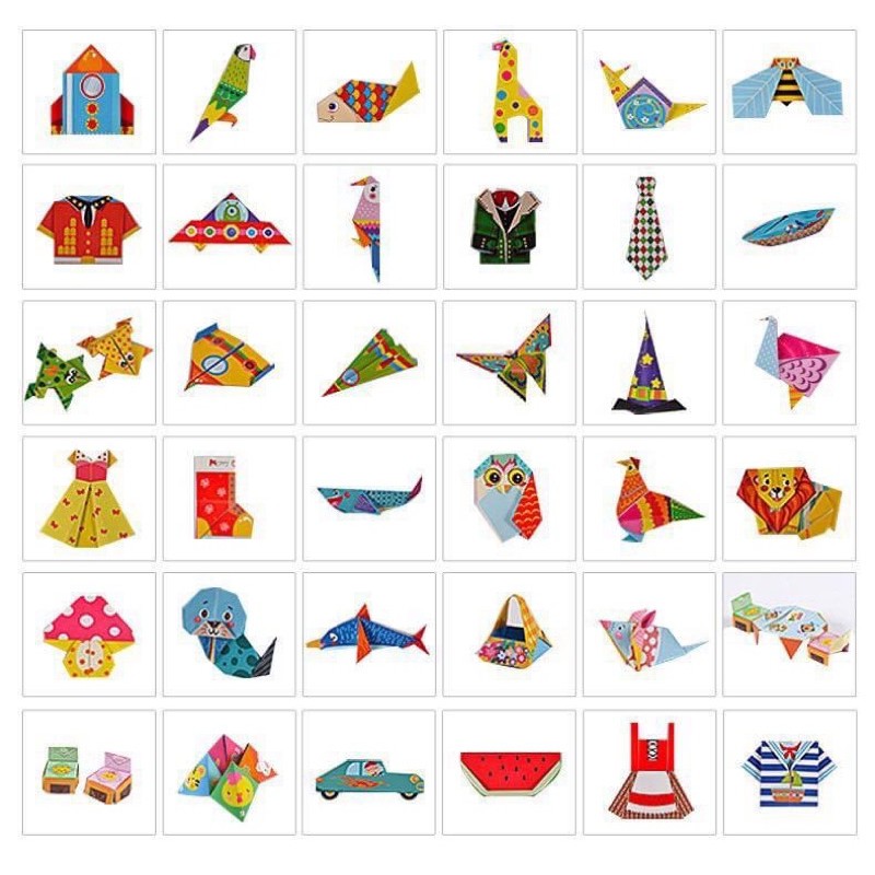 [Deal HOT]- Bộ Gấp Giấy FUN ORIGAMI 144 Tờ