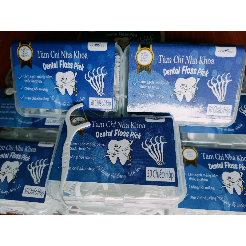 Tăm chỉ nha khoa Famapro, tăm chỉ nha khoa chính hãng Nam Anh