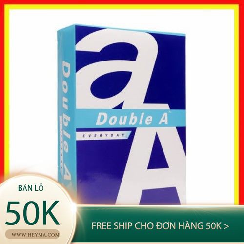 [Bán Nhanh] [Chính Hãng] Giấy A5 Double A 70GSM -Giấy photo Trắng-Giấy in A5 double ㊭ ㊮ ㊯