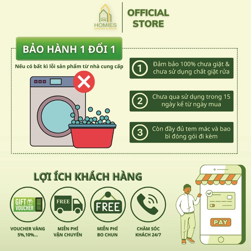 Chiếu Mây Tự Nhiên HOMIES Cho Bé Chất Liệu Mây Điều Hòa Mặt Sau Lót Lụa Cao Cấp