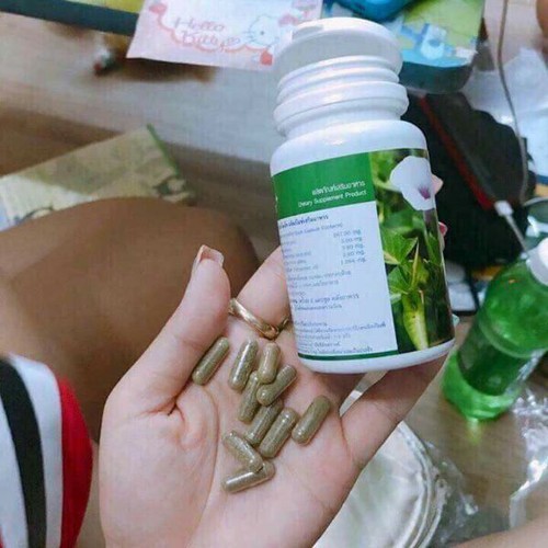 Viên uống khử mỡ giảm cân Rau Muống hộp 100 viên Thái Lan