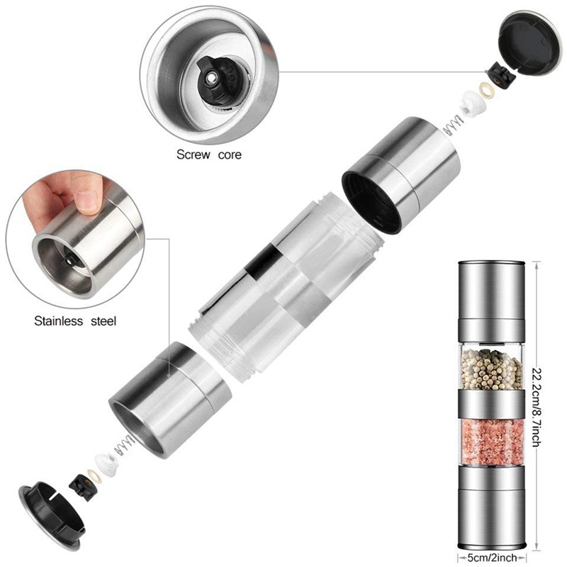 Dụng Cụ Xay Tiêu 2 Trong 1 Tiện Lợi