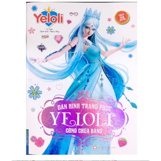 Sách - Dán hình trang phục YELOLI - Công Chúa Băng