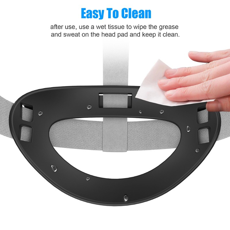 Đệm đeo đầu TPU có thể tháo rời cho kính thực tế ảo Oculus Quest 2
