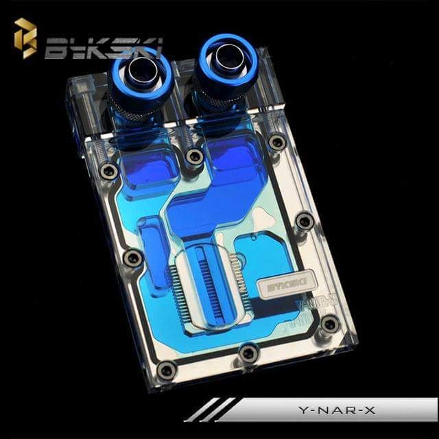 Block VGA Bykski Y-NAR-X dành cho tản nhiệt nước máy tính