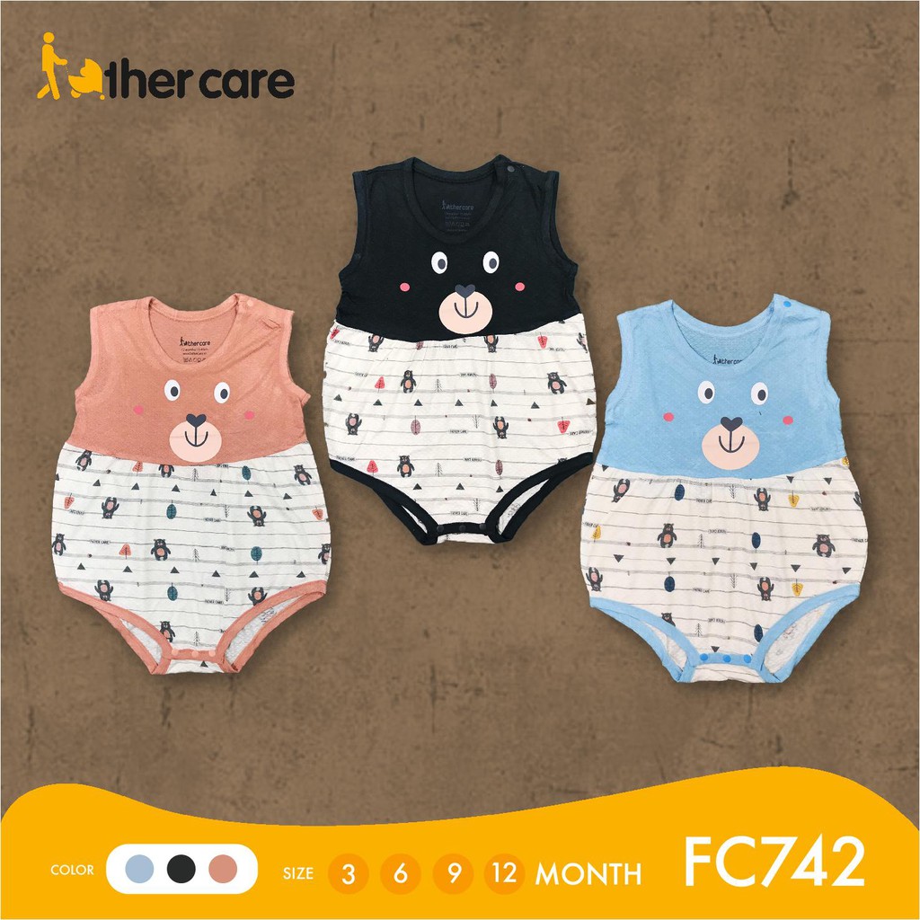 Body FatherCare ba lỗ Gấu FC742