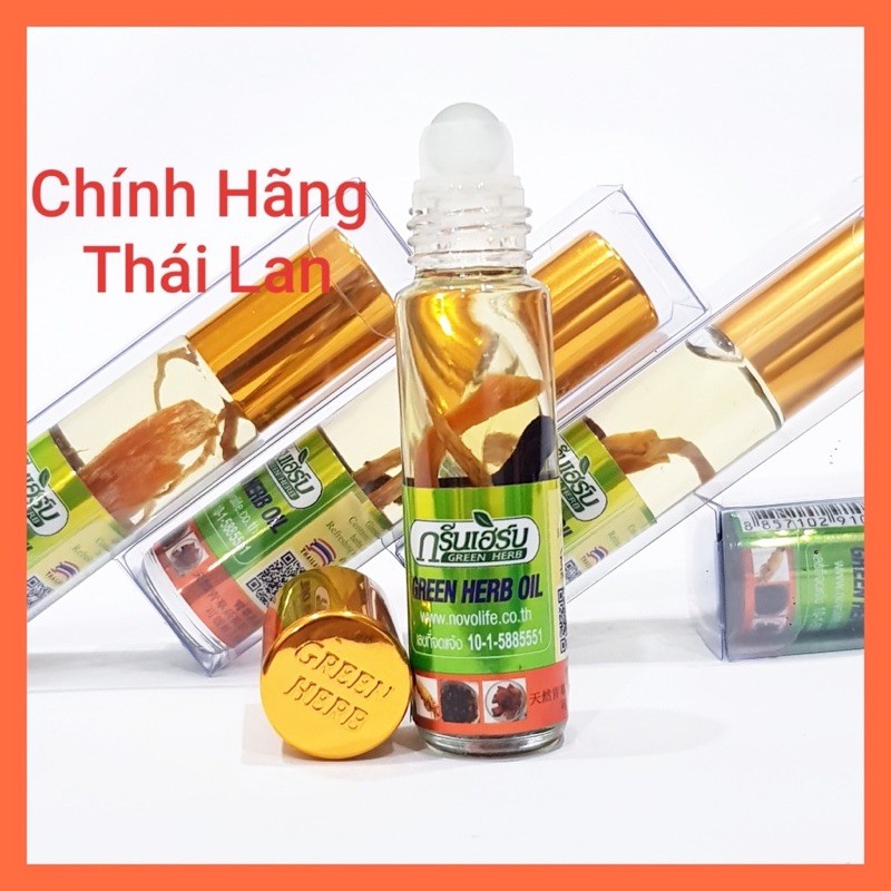 🌿 Dầu Lăn Nhân Sâm Thái Lan Chính Hãng 100% 🇹🇭