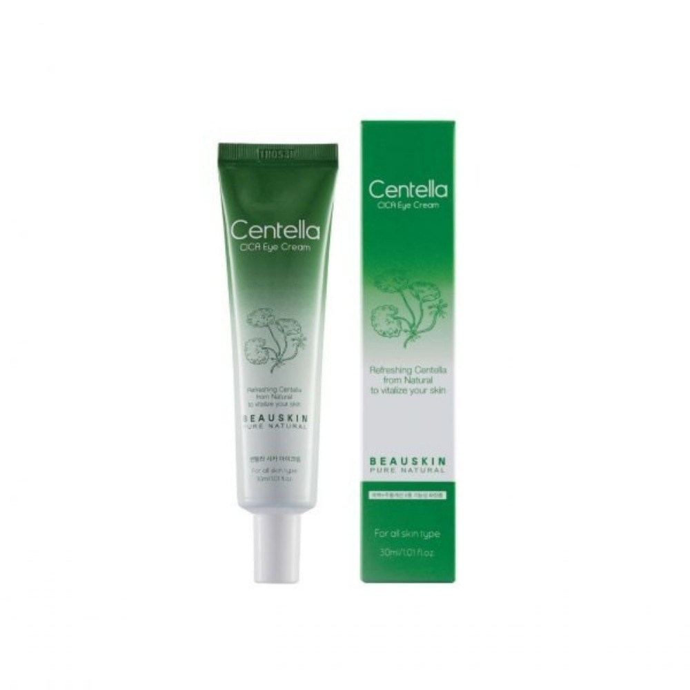 Kem mắt BEAUSKIN chiết xuất rau má Hàn Quốc CICA CENTELLA 30ml