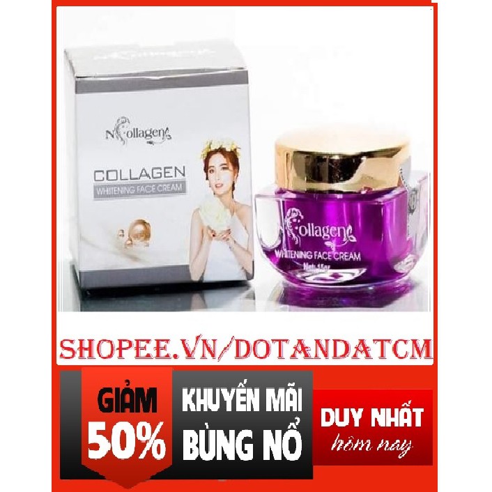 [Hàng Bán Chạy] WHITENING FACE CREAM N'COLLAGEN