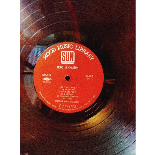 Đĩa than vinyl nhạc Pháp