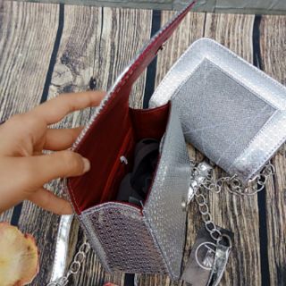 Túi damas đính kim tuyến