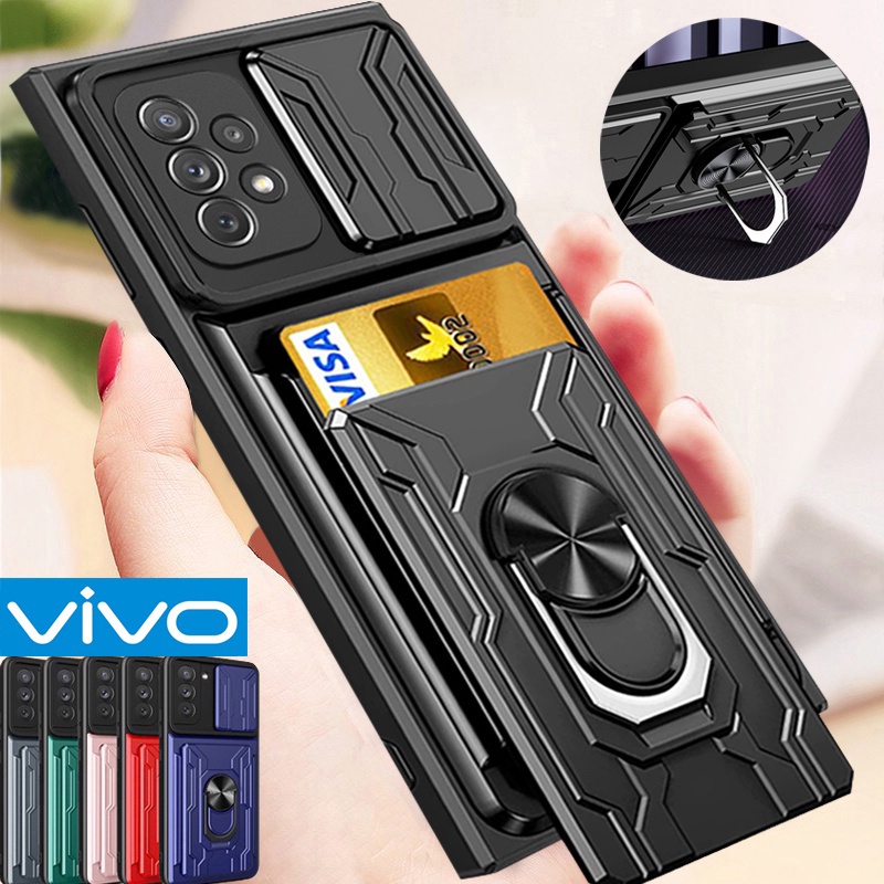 Vivo Y20 Y20S Y20i Y31 Y51 Y21 Y21S Y33S V23E V21 Y76 Vỏ đựng điện thoại chống sốc đa