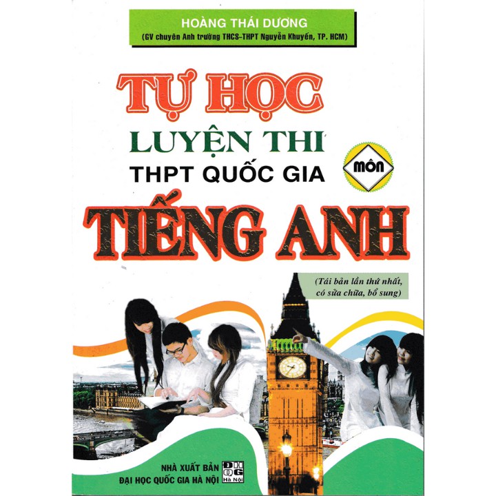 Sách - Tự Học Luyện Thi THPT Quốc Gia Môn Tiếng Anh