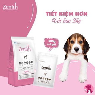 THỨC ĂN HẠT MỀM CHO CHÓ NHỎ - ZENITH - GÓI 500gr