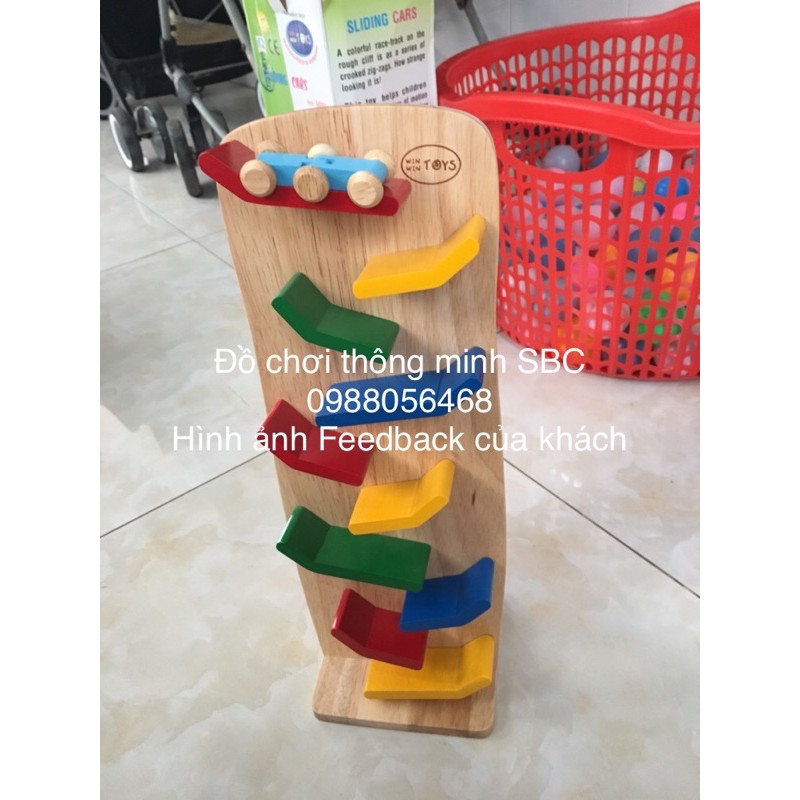 Vách xe rượt đuổi Winwintoys Việt Nam - Đồ chơi gỗ giải trí thông minh