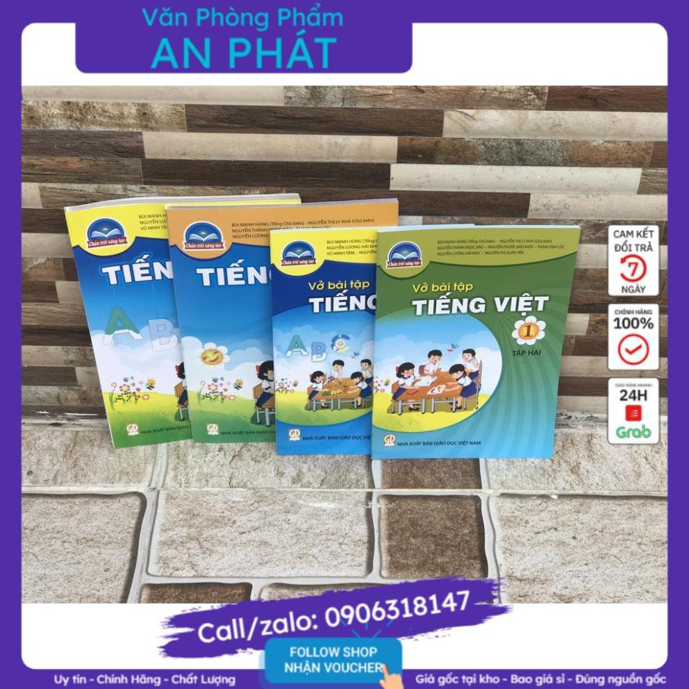 combo tiếng việt +vbt tiếng việt lớp 1 theo chân trời sáng tạo [Sỉ Văn phòng phẩm An Phát]