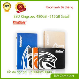 SSD Kingspec 480GB – 512GB Sata 3 – Chính hãng – Bảo hành 36 tháng – Hỗ trợ cài đặt sẵn windows (Trial)