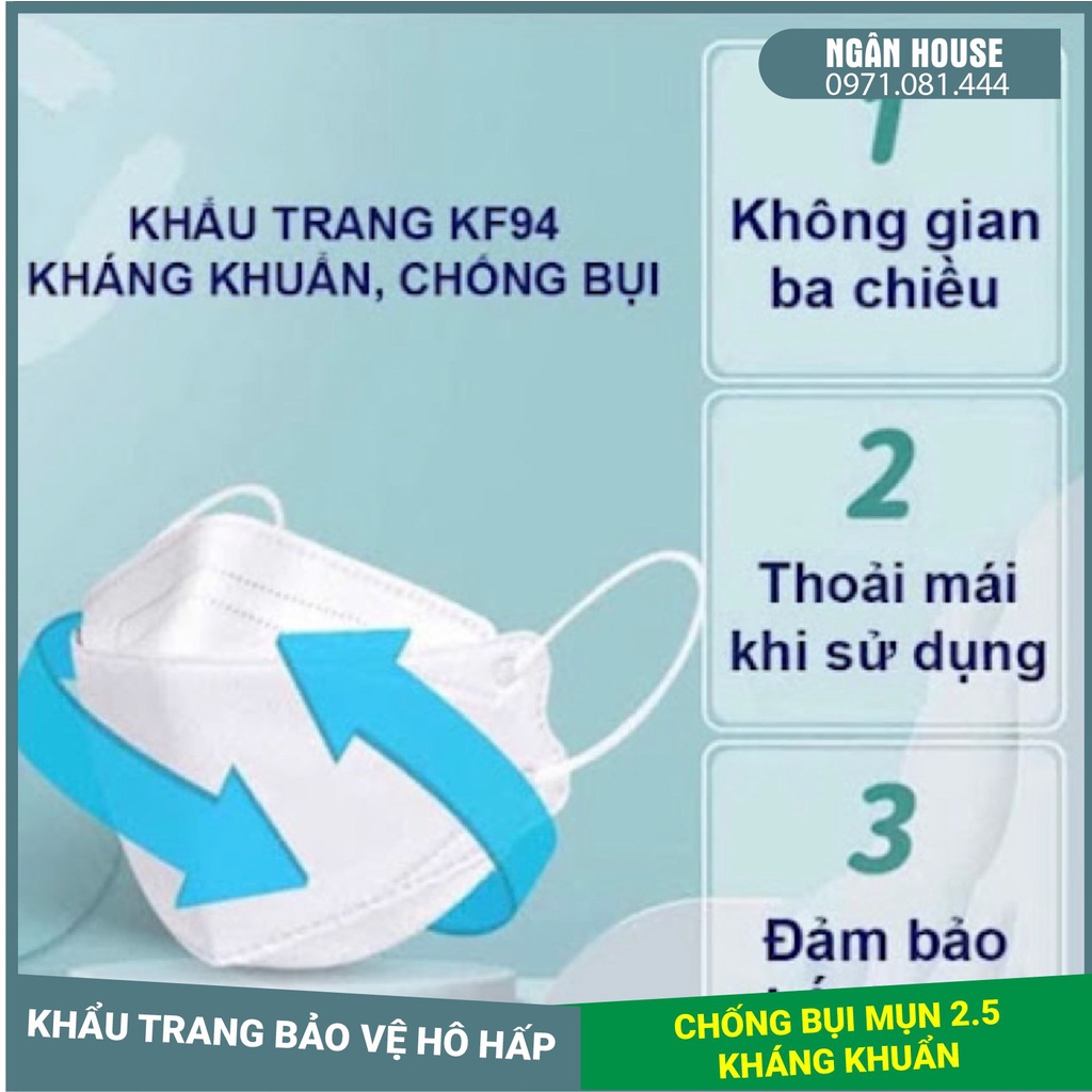 (Gói 10 Chiếc)Khẩu trang y tế Hàn Quốc KF94
