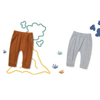 Quần jogger dino ghi - nâu