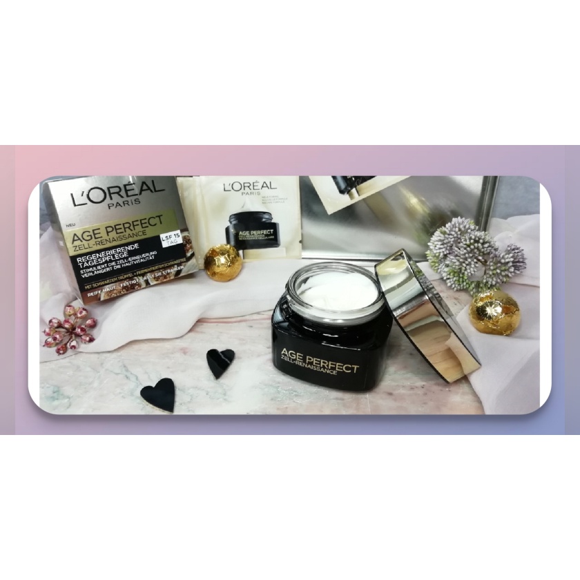 L'OREAL PARIS Age Perfect Zell-Renaissance, 50 ml - Kem chăm sóc tái tạo da chiết xuất nấm đen