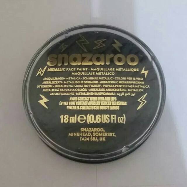 (hàng Mới Về) Màu Vẽ Mặt Điện Snazaroo 180ml Màu Đen Chất Lượng Cao | BigBuy360 - bigbuy360.vn