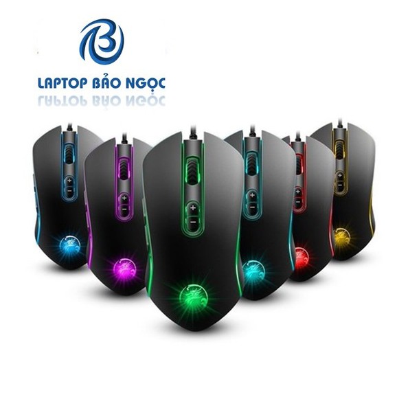Chuột Có Dây Máy Tính Apedra A6 Chính Hãng Bảo Hành 12 Tháng - Mouse Game Có Dây Laptop