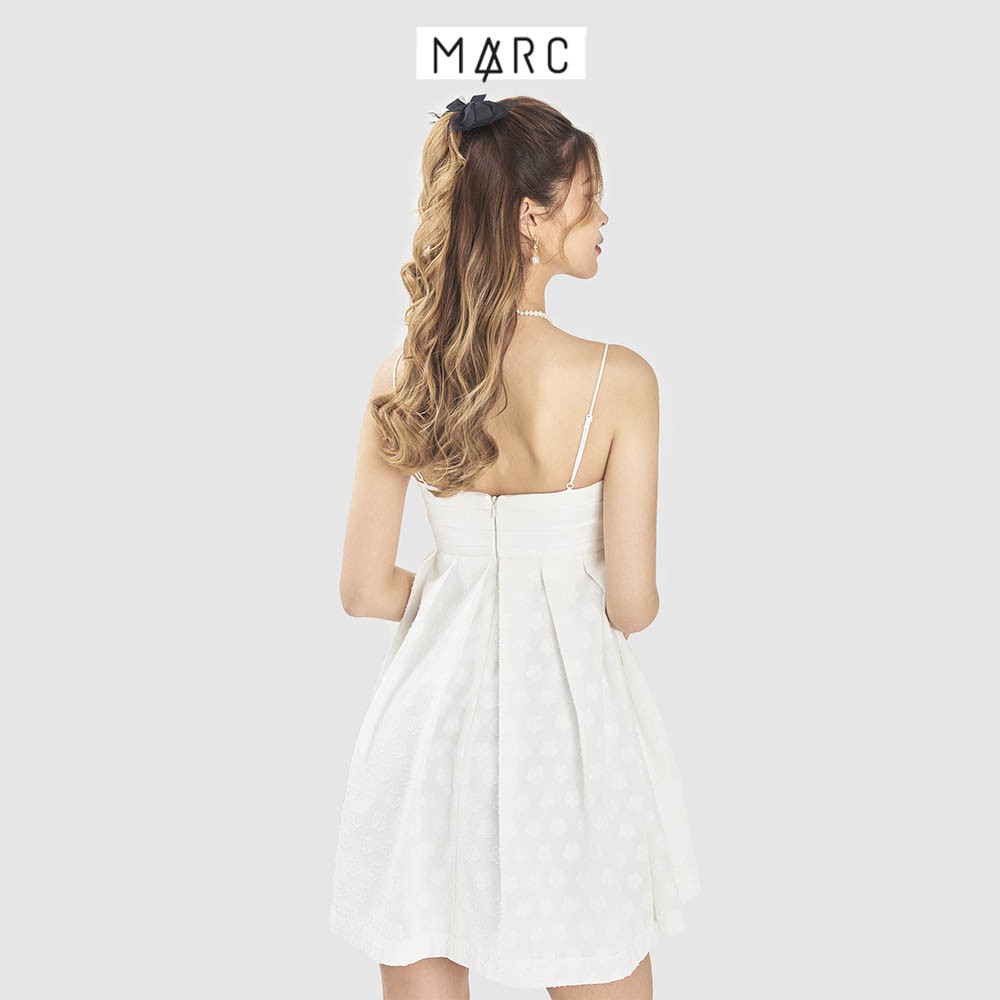 Đầm nữ MARC FASHION 2 dây babydoll phối vải nhấn nơ | BigBuy360 - bigbuy360.vn