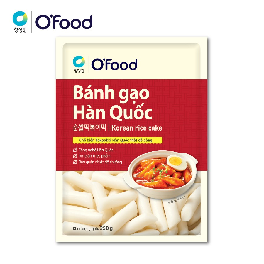 Bánh gạo Hàn Quốc O'Food 350g