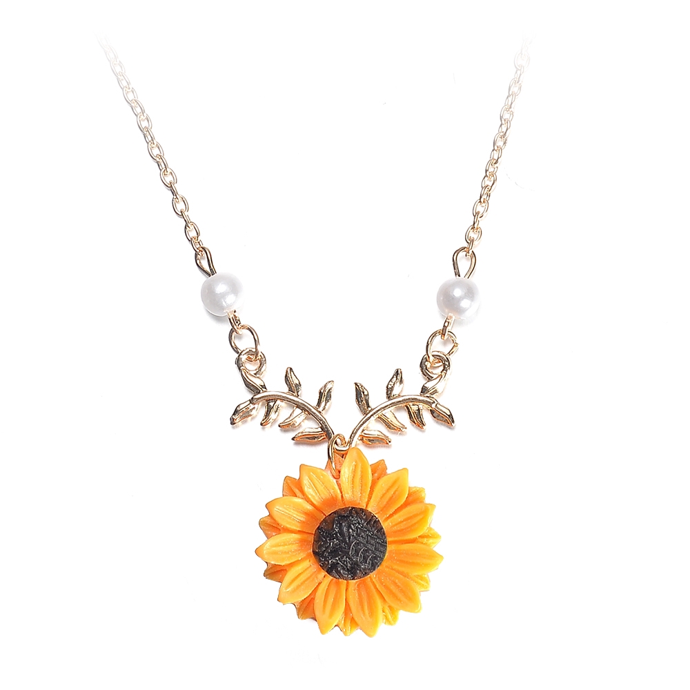 Khuyên tai hoa hướng dương độc đáo cho nữ