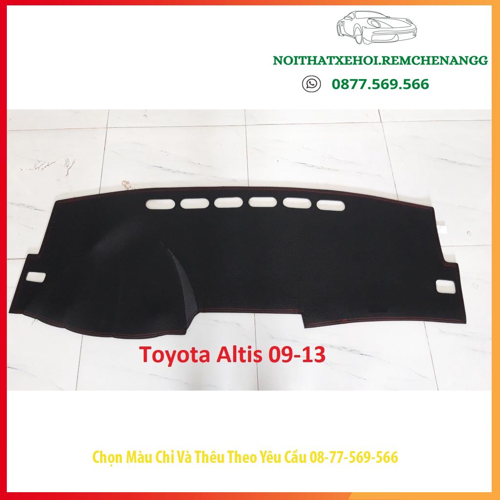 THAM TAPLO TOYOTA  ALTIS DA VÂN GỖ DA CARBON NHUNG LÔNG CỪU 3 LỚP CÓ CHỐNG TRƯỢT THẢM PHỦ LÓT CHE NẮNG TAPLO