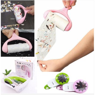 Cây lăn bụi quần áo đa năng tặng 1 máy cắt lông xù và 2 cuốn lăn bụi