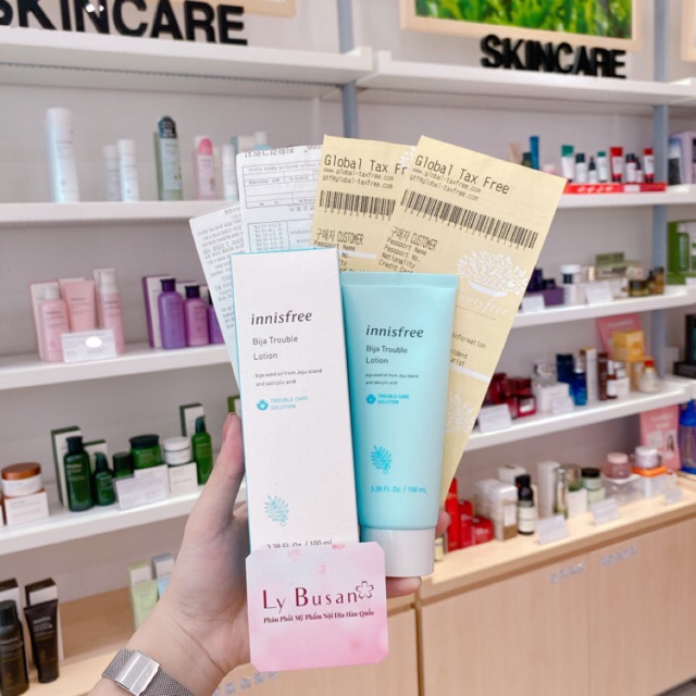 Sữa Dưỡng Chăm Sóc Da MụnBija Trouble otion 100ml