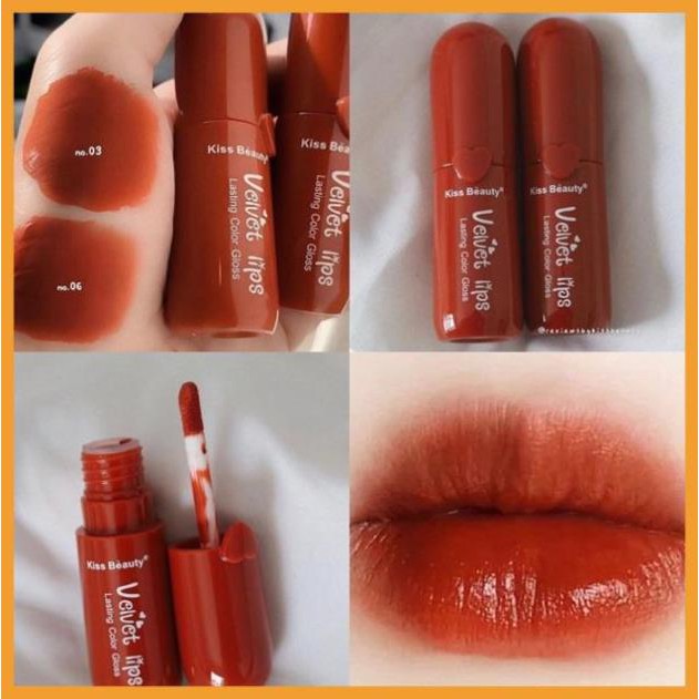 Full Bộ Trang Điểm ✅ FREESHIP✅ set trang điểm full Kiss Beauty Đỏ 5 Sản Phẩm Touch Your Heart | BigBuy360 - bigbuy360.vn