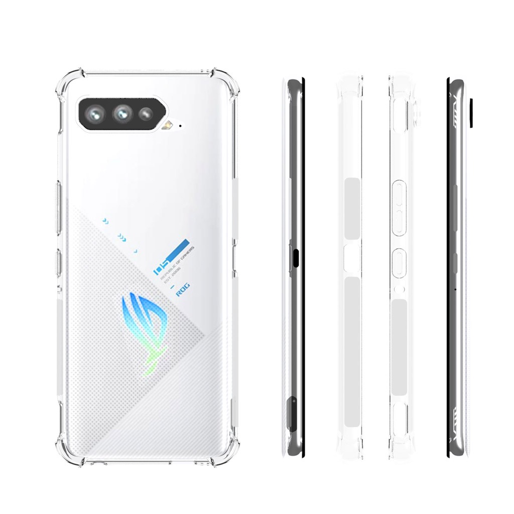 [Chống Sốc 4 góc] Ốp lưng ASUS ROG Phone 5 ZS673KS / ROG 5s Dẻo Trong