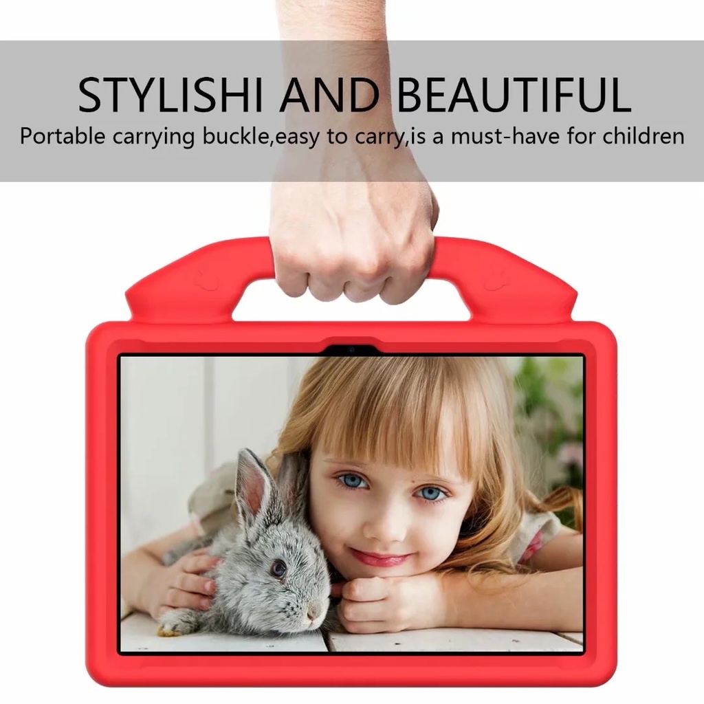 Huawei MediaPad T3 10 AGS-W09 AGS-L09 AGS-L03 9.6 inch Kids Friendly Handle Stand Case Safe Foam EVA Shockproof Cover