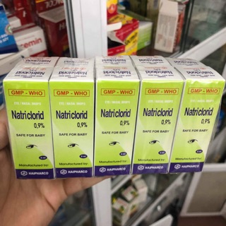 Nước muối sinh lý natriclorid 0,9%
