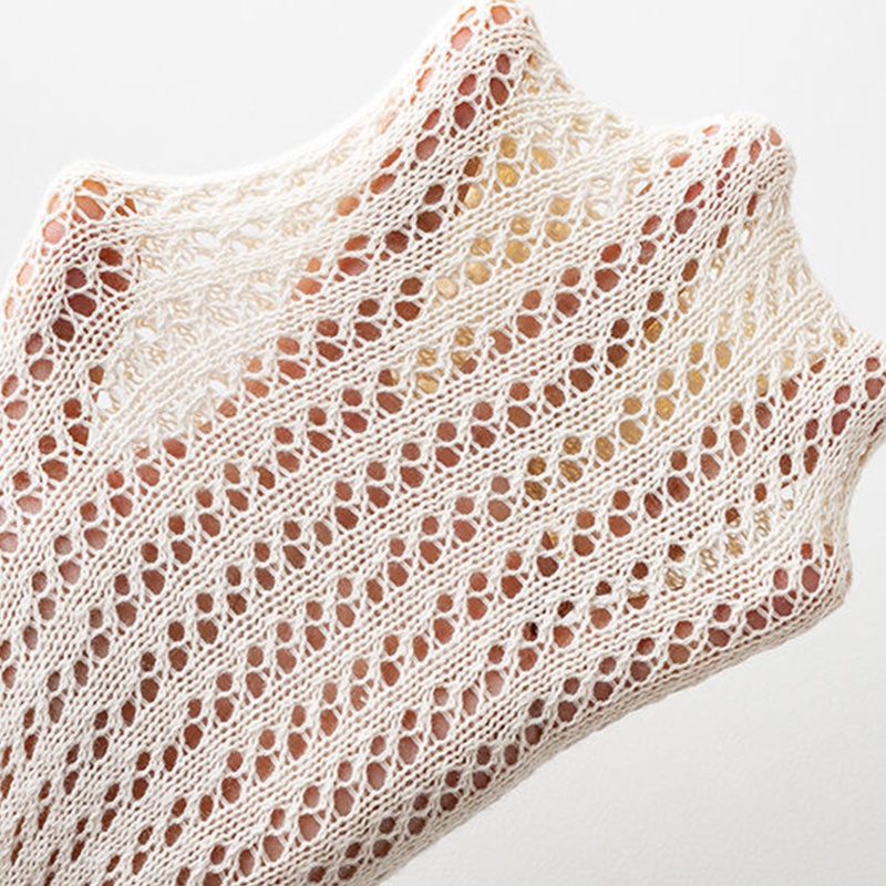 Đôi Vớ Lưới Rỗng Dài Qua Gối Giữ Ấm Chân Phong Cách Lolita Dành Cho Nữ