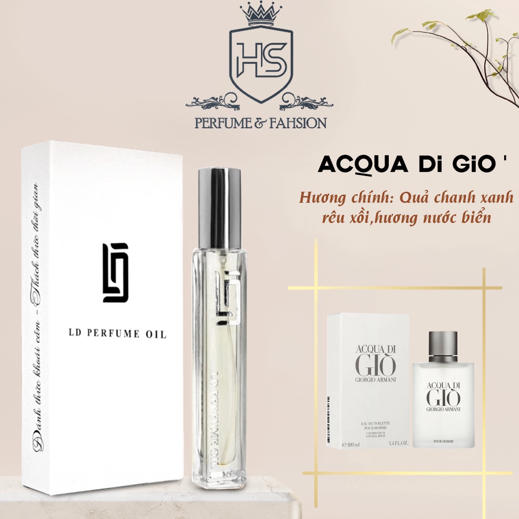 - Tinh Dầu thơm LD Perfume OIL Hương Bền Bỉ