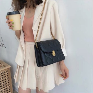 🍊 |ảnh thật| túi xách da phồng sang chảnh loại đẹp