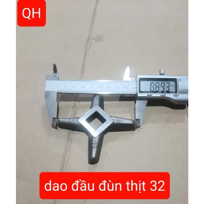 Bộ dao và xàng đầu đùn 32 - Đùn sương,thịt,cua,cá.