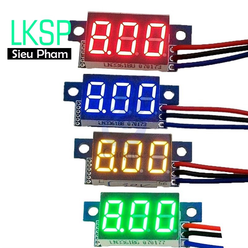 Vôn kế 3 Dây 0.36 Inch